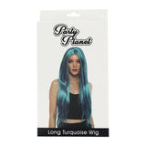 Party Planet Long Turquoise Wig PP27975