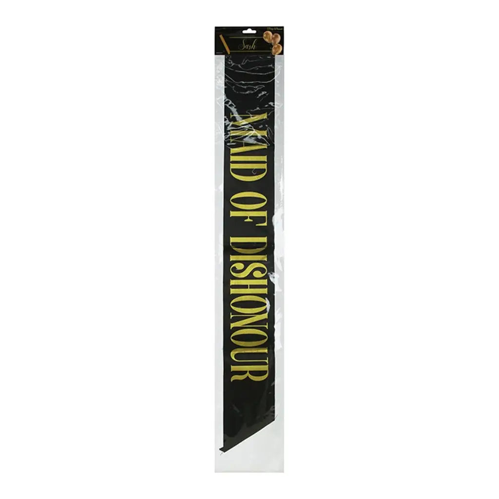 Party Planet Maid of Dishonour Sash PP51892