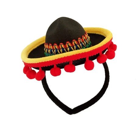 Party Planet Mini Sombrero Headband A161104