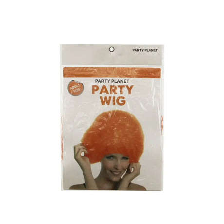 Party Planet Orange Afro Wig PP37414