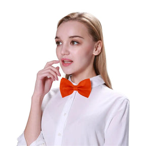 Party Planet Orange Bow Tie PP37254