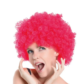 Party Planet Pink Afro Wig A96246