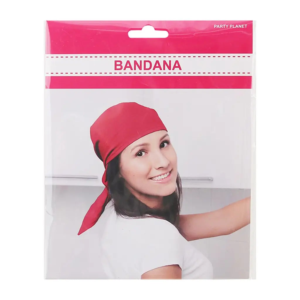 Party Planet Pink Bandana 50x50cm A111857