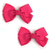 Party Planet Pink Bow Hair Clip 2PK PP11889