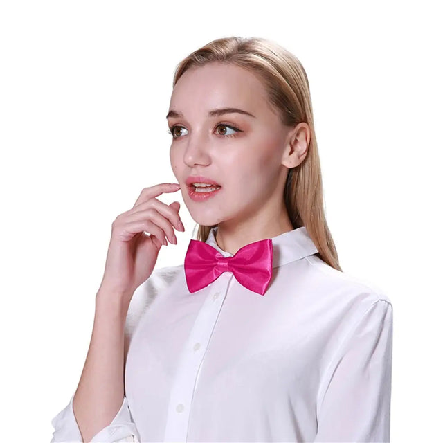 Party Planet Pink Bow Tie A101018