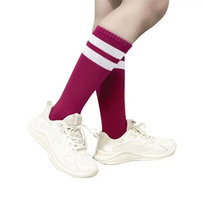 Party Planet Pink Cheerleader Knee High Socks PP26152