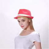 Party Planet Pink Fedora A96024