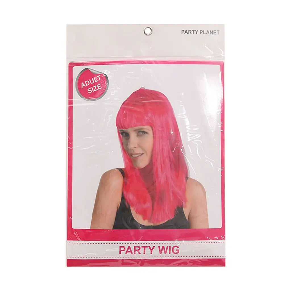 Party Planet Pink Long Wig A96260