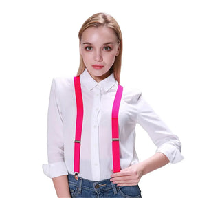 Party Planet Pink Suspenders A96161
