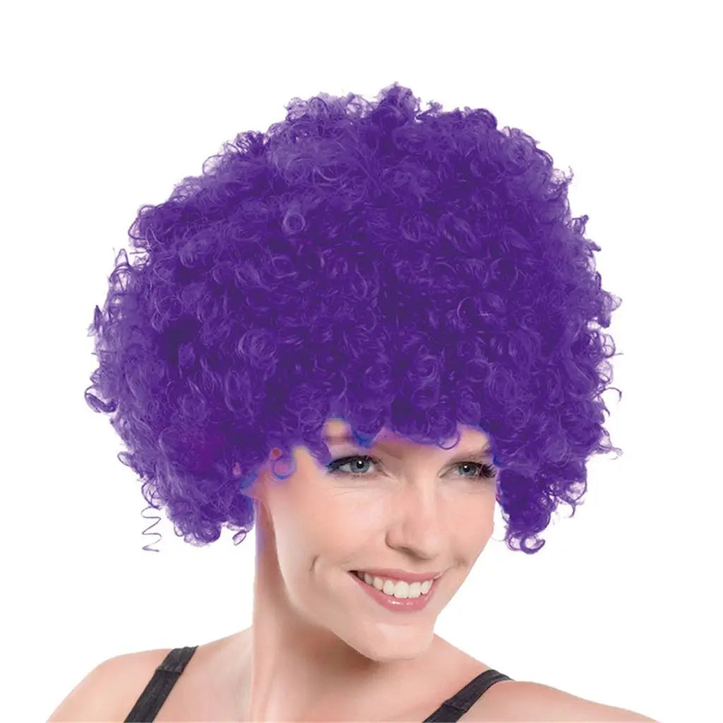 Party Planet Purple Afro Wig PP37612