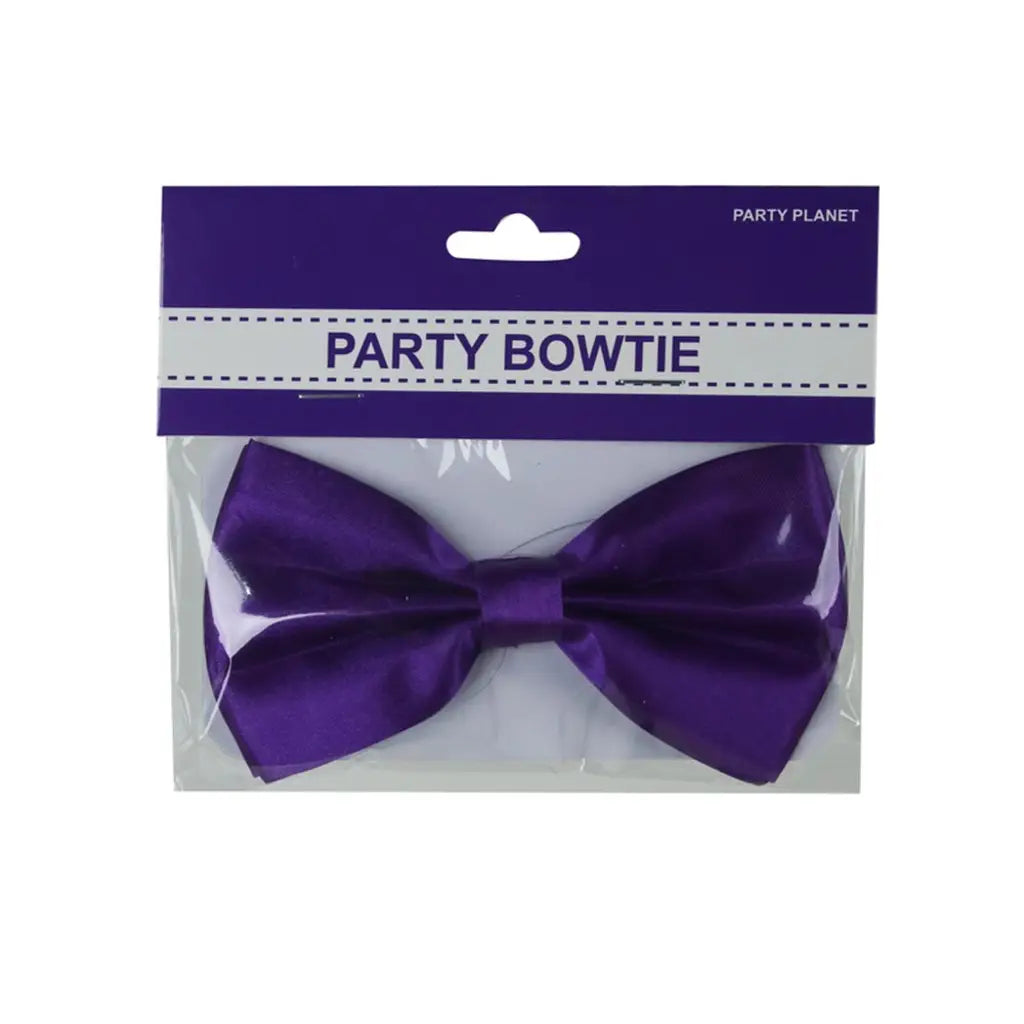Party Planet Purple Bow Tie PP37636