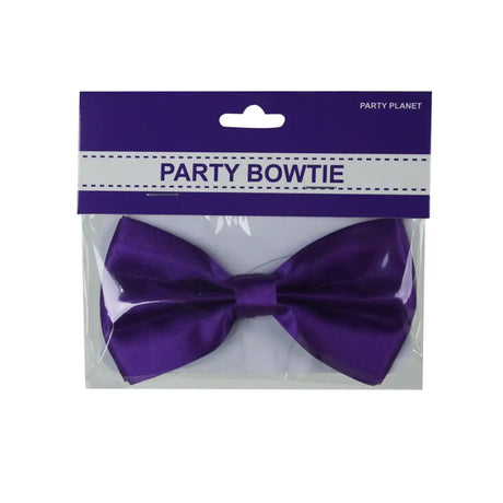 Party Planet Purple Bow Tie PP37636
