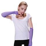 Party Planet Purple Long Fishnet Gloves PP37506