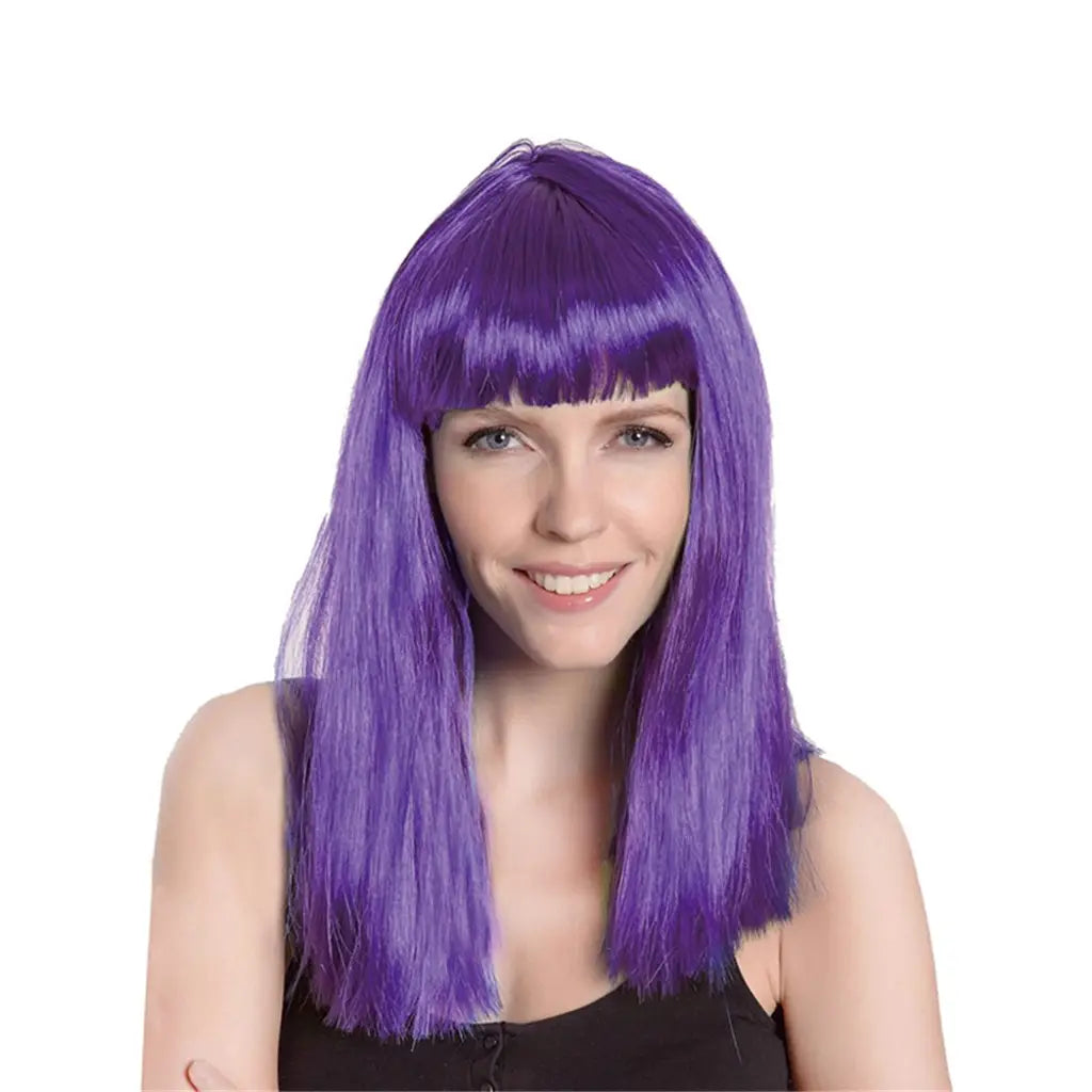 Party Planet Purple Long Wig PP37599