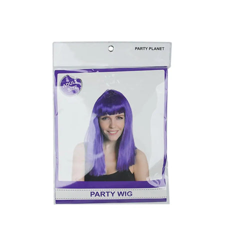 Party Planet Purple Long Wig PP37599