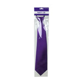 Party Planet Purple Party Tie PP37667