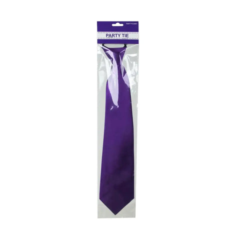 Party Planet Purple Party Tie PP37667