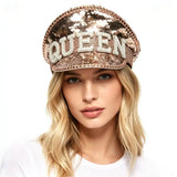 Party Planet Queen Sequin Hat PP63662