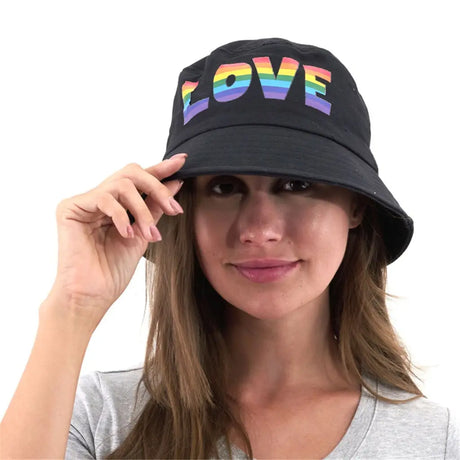 Party Planet Rainbow Love Bucket Hat PP26404
