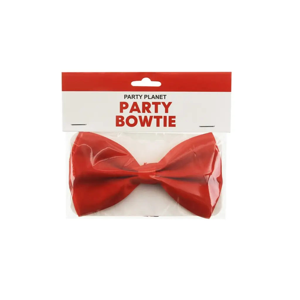 Party Planet Red Bow Tie A101001