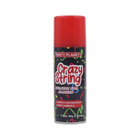 Party Planet Red Crazy Silly Wacky Party String 80g PP19673