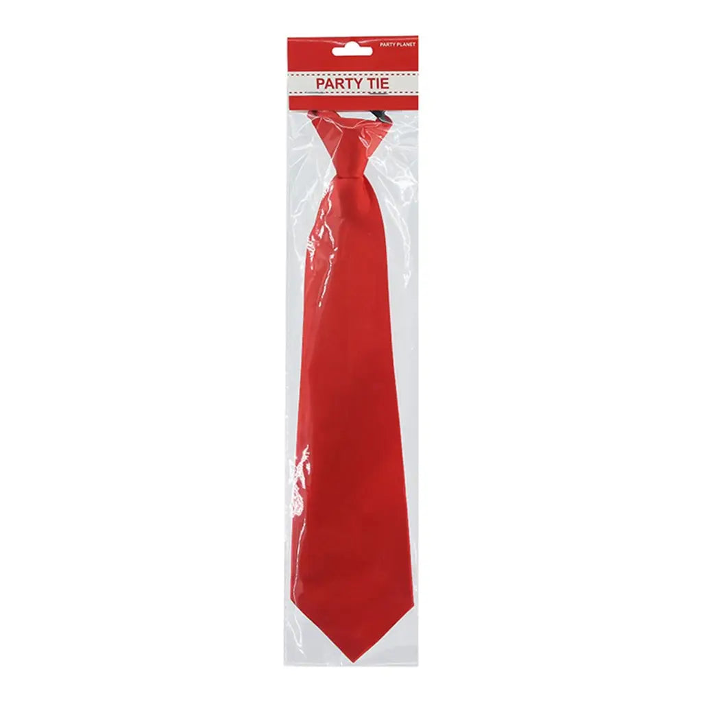 Party Planet Red Party Tie A119280