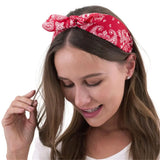 Party Planet Red Retro Printed Headband PP51380