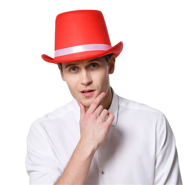Party Planet Red Top Hat A97427