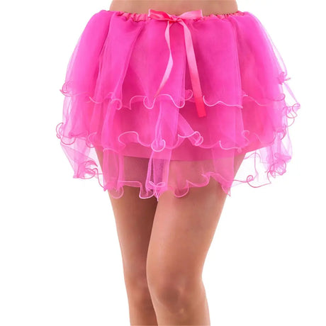 Party Planet Ruffled Edge 4 Layer TuTu Pink 36cm PP21048
