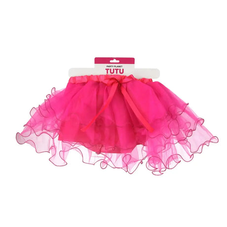 Party Planet Ruffled Edge 4 Layer TuTu Pink 36cm PP21048