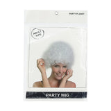 Party Planet White Afro Wig A96529