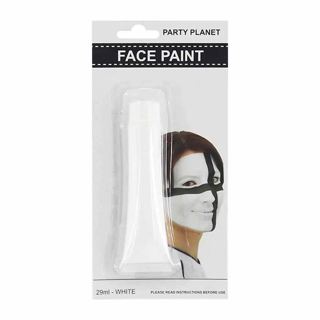 Party Planet White Face Paint A96550