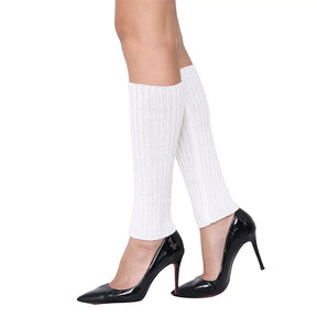 Party Planet White Leg Warmers A246719