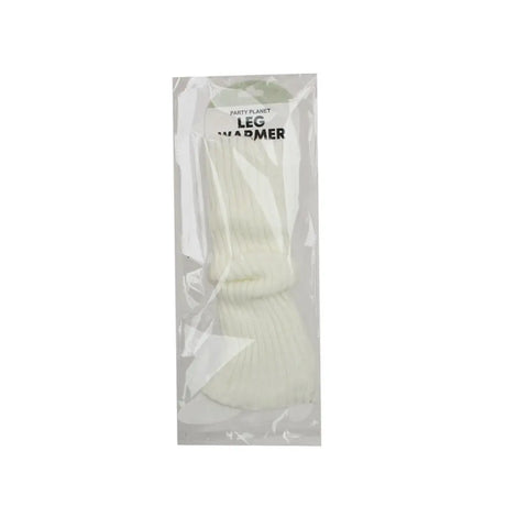 Party Planet White Leg Warmers A246719