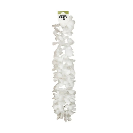 Party Planet White Lei A111888