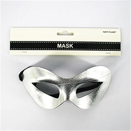 Party Planet White Masquerade Mask A206799