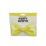Party Planet Yellow Bow Tie A100974