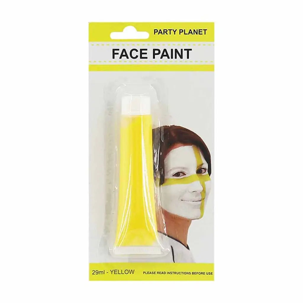 Party Planet Yellow Face Paint A96826