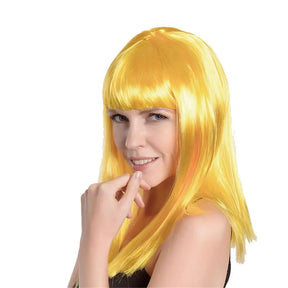 Party Planet Yellow Long Wig A96819