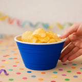 Partyware Drinkware Reusable Plastic Bowl American Blue 850ml 284160