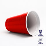 Partyware Drinkware Reusable Plastic Cup American Red 500ml 263875