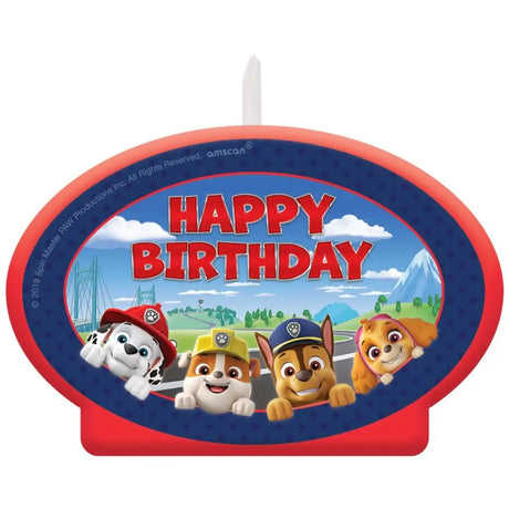 Paw Patrol Adventures Birthday Candle 172441