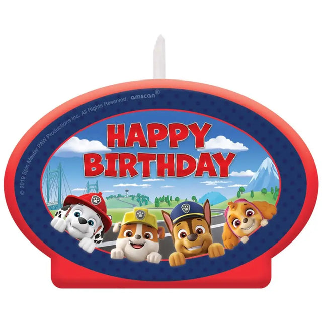 Paw Patrol Adventures Birthday Candle 172441