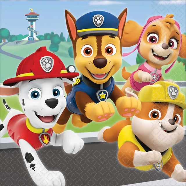 Paw Patrol Adventures Lunch Napkins 16Pk 512441