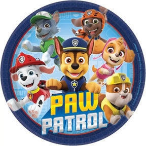 Paw Patrol Adventures Paper Plates 17cm 8Pk 88057073