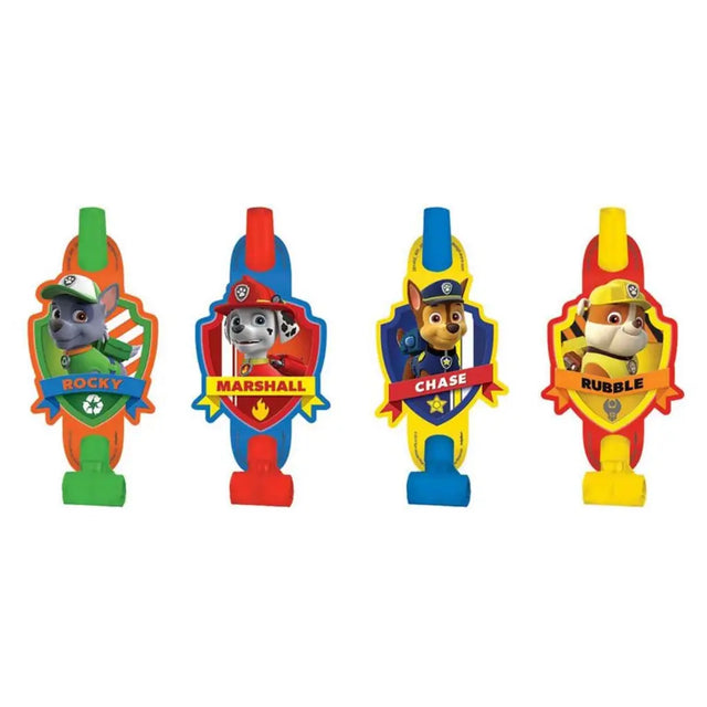 Paw Patrol Blowouts 8Pk 331462