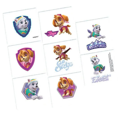 Paw Patrol Girl Tattoo Favour 5x4cm 397471.56