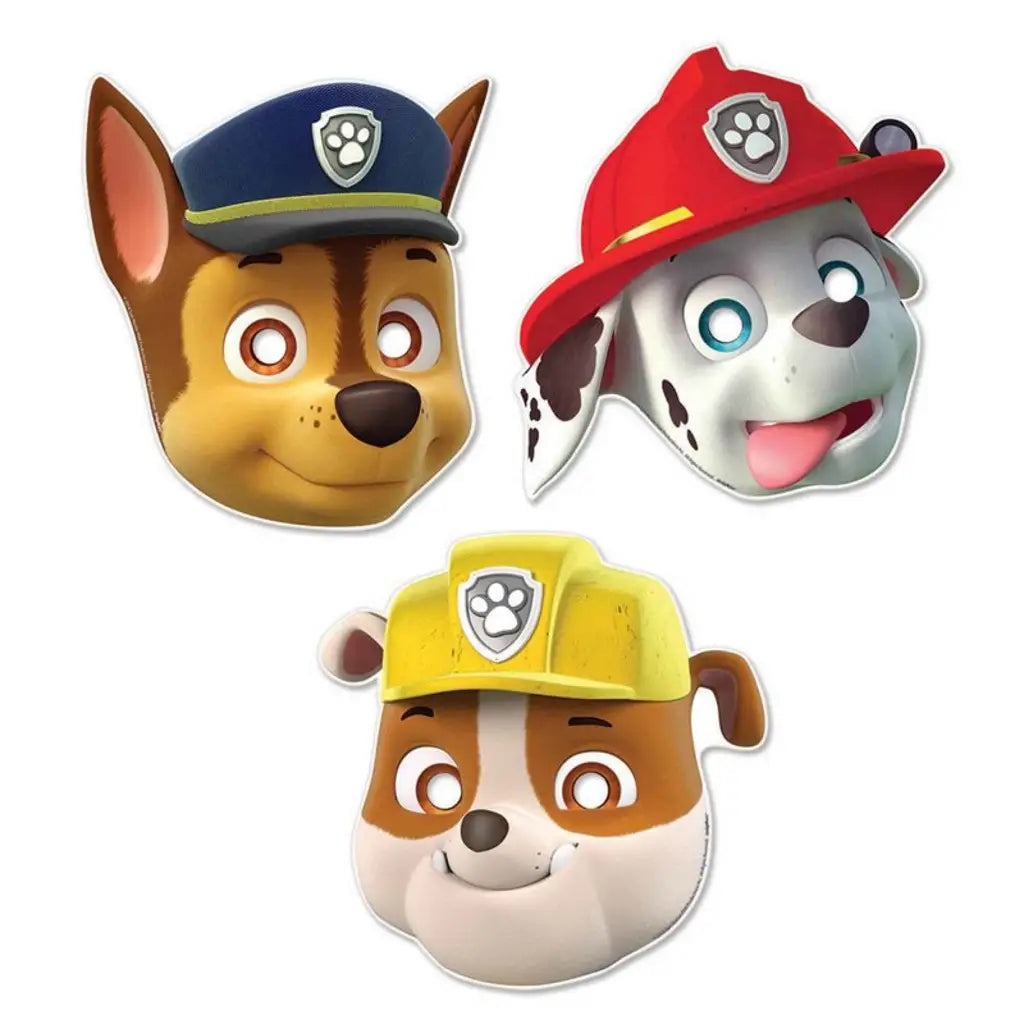 Paw Patrol Paper Masks 8Pk 360159