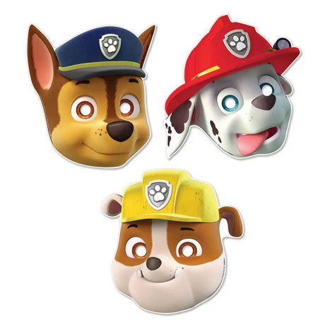 Paw Patrol Paper Masks 8Pk 360159