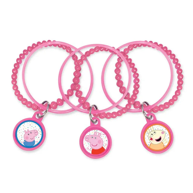 Peppa Pig Confetti Bracelet Favour Kit 12Pk 3901767